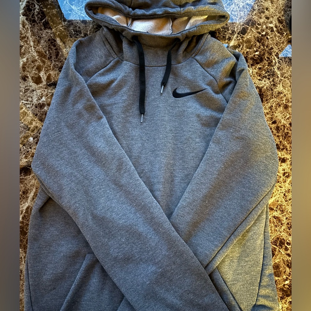 Nike Charcoal Gray Dri-FIT Hoodie